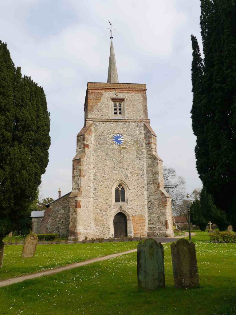 photo of church tower
